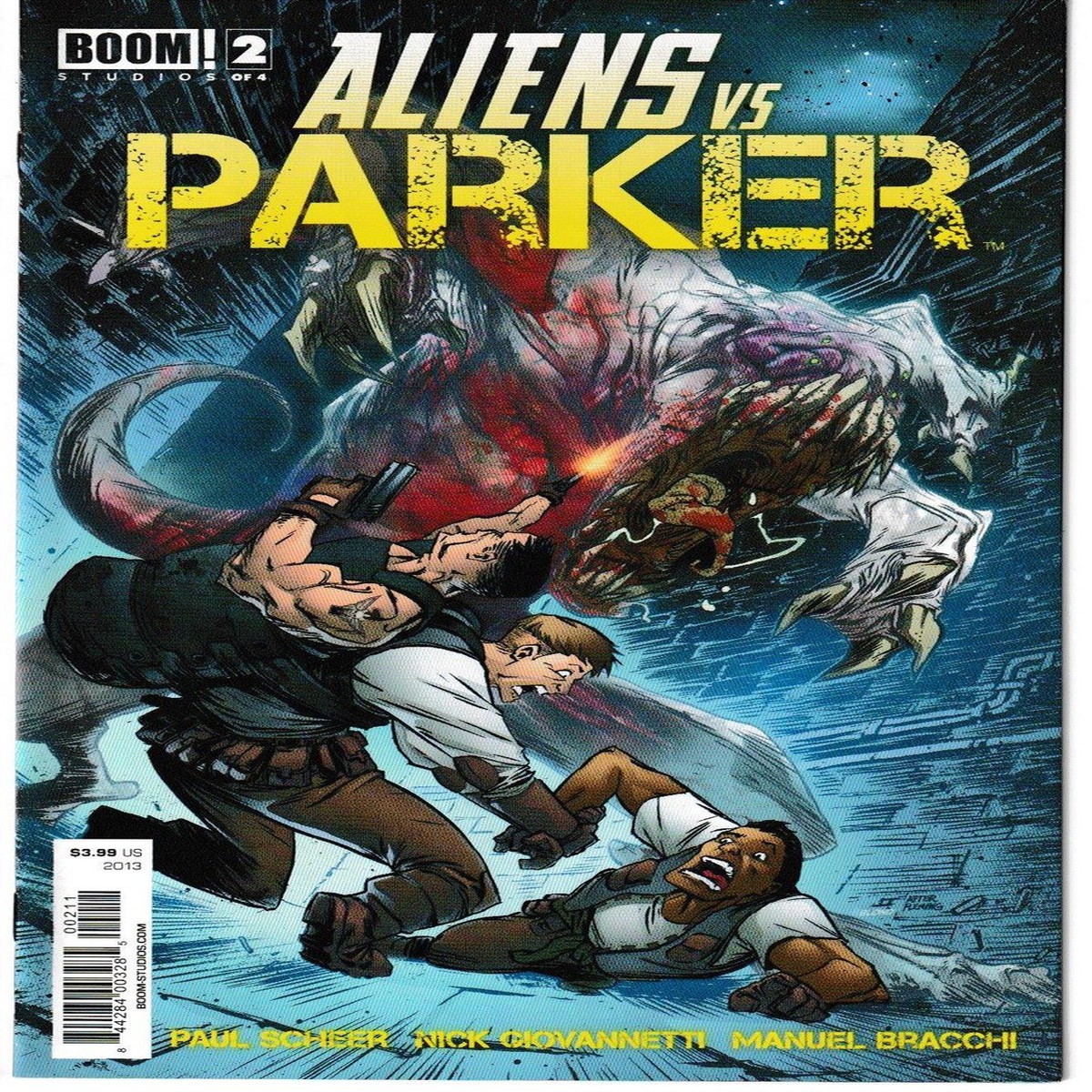 ALIENS VS PARKER #2 (BOOM 2013)