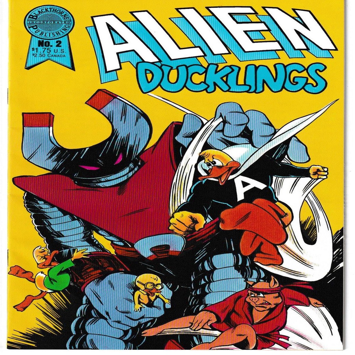ALIEN DUCKLINGS #2 (BLACKTHORNE 1986)