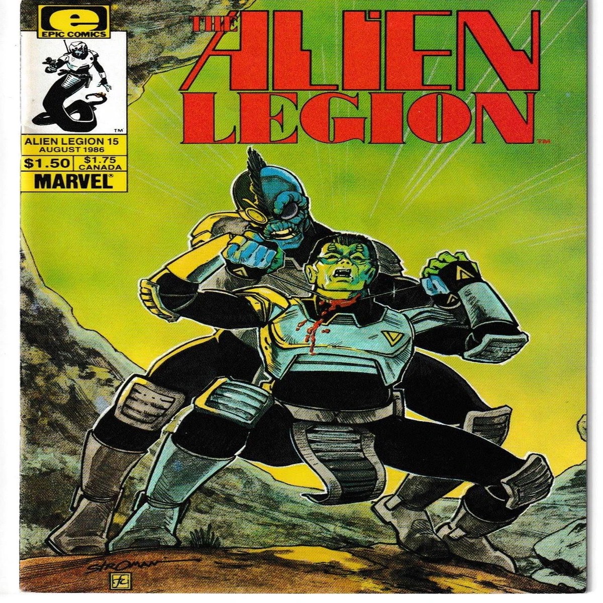 ALIEN LEGION #15 (EPIC 1986)