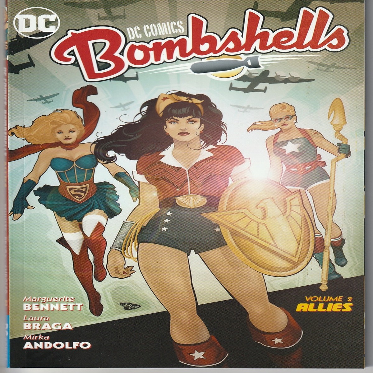 DC COMICS BOMBSHELLS TP VOL 02 "NEW UNREAD"