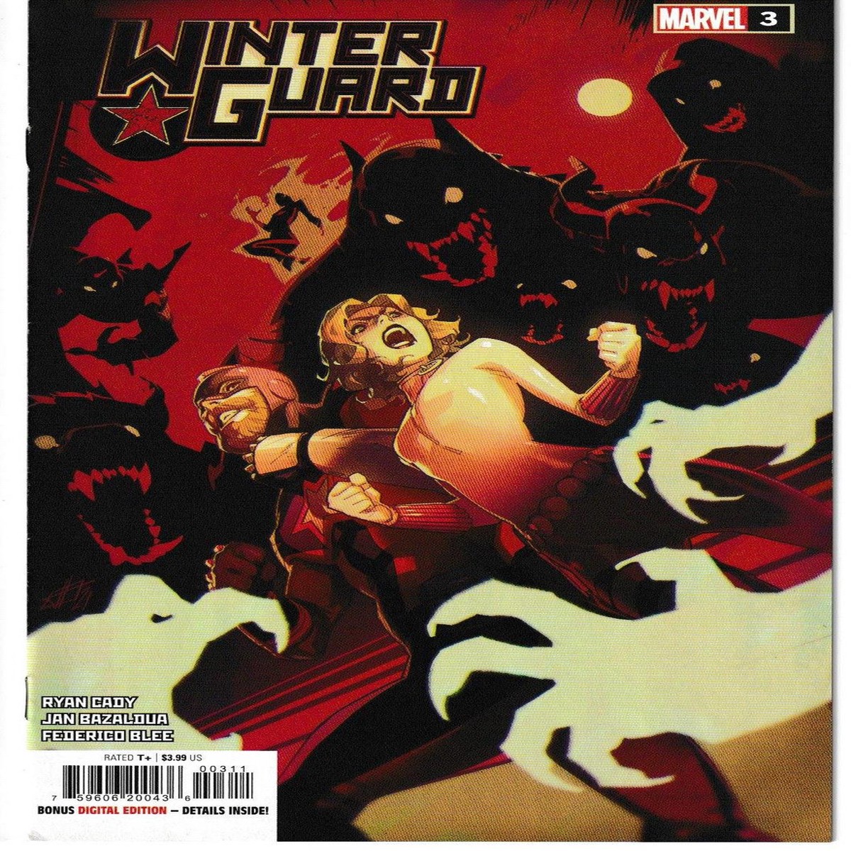 WINTER GUARD #3 (OF 4) (MARVEL 2021) "NEW UNREAD"