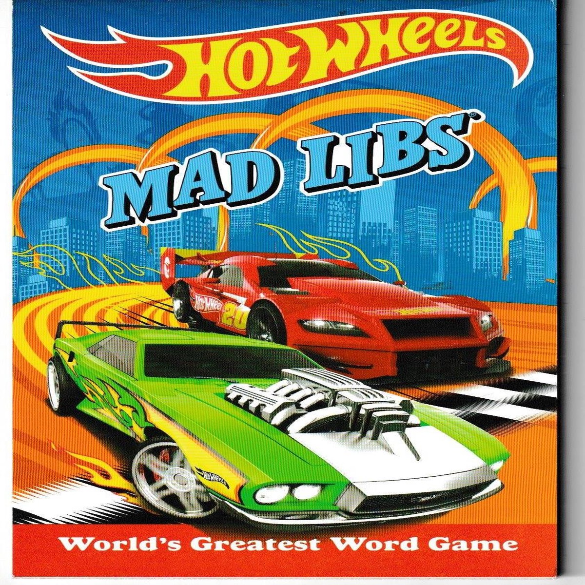 Hot Wheels Mad Libs