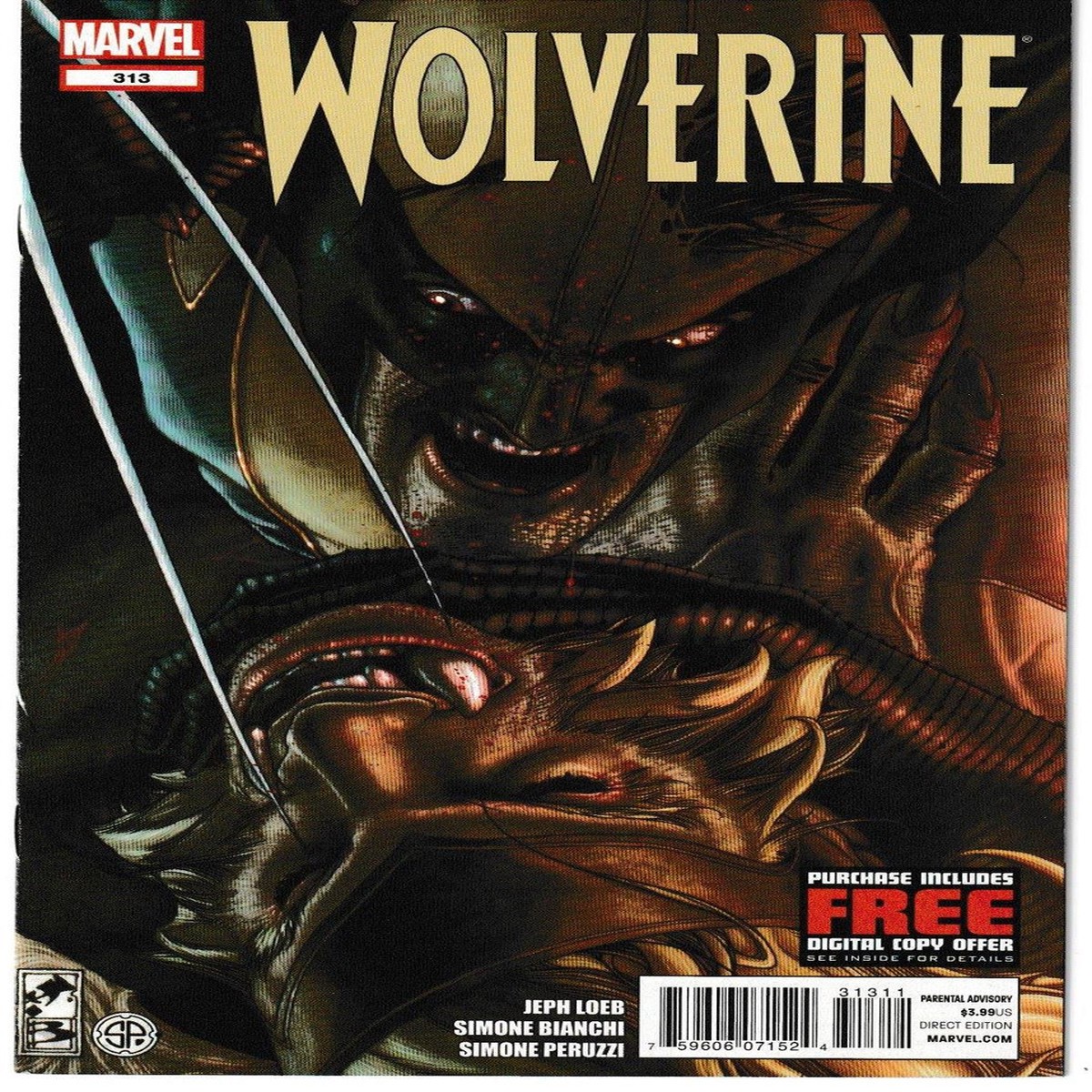 WOLVERINE (2010) #313 (MARVEL 2012)