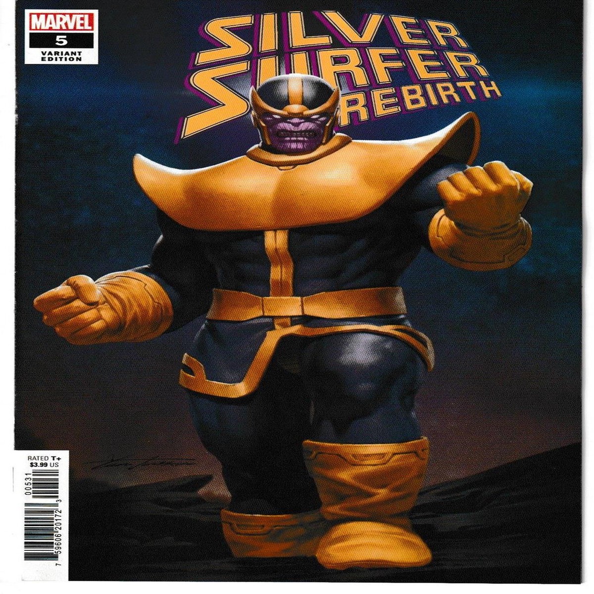 SILVER SURFER REBIRTH #5 (OF 5) YOON VAR (MARVEL 2022) "NEW UNREAD"