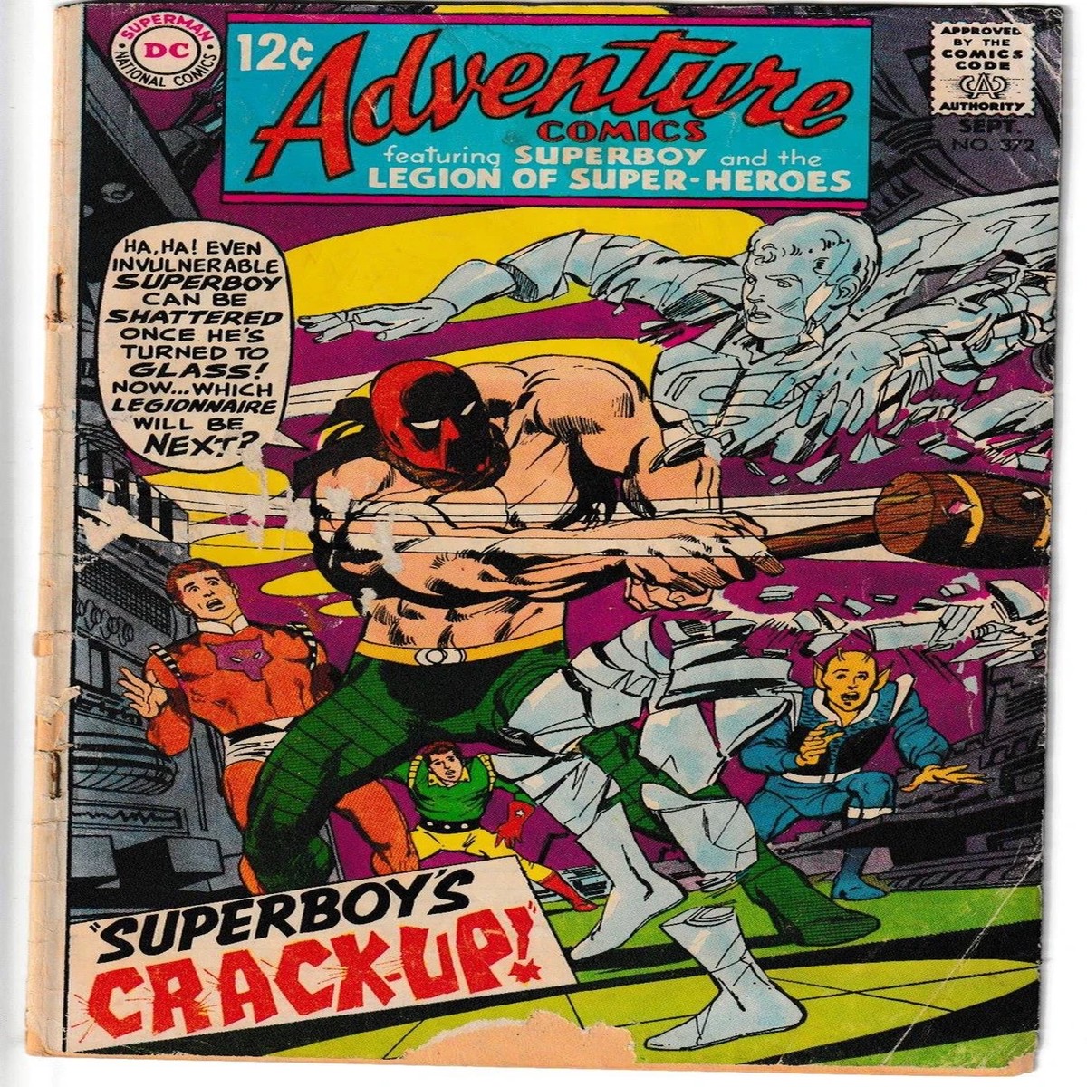 ADVENTURE COMICS #372 (DC 1968) C2