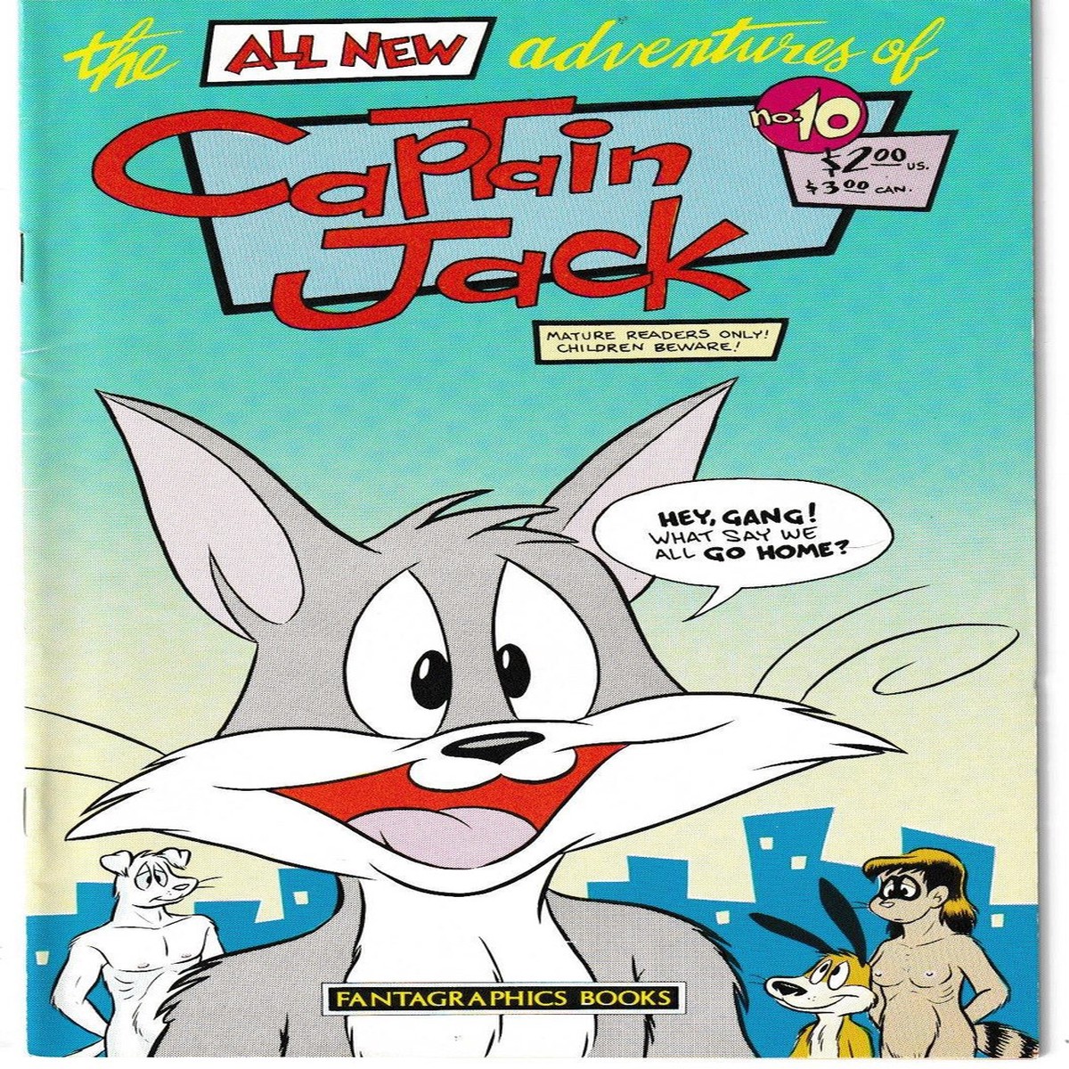 ADVENTURES OF CAPTAIN JACK #10 (FANTAGRAPHICS 1987)