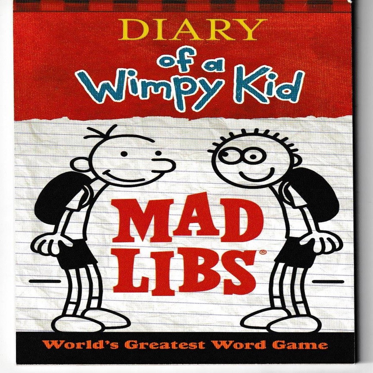 Diary of a Wimpy Kid Mad Libs