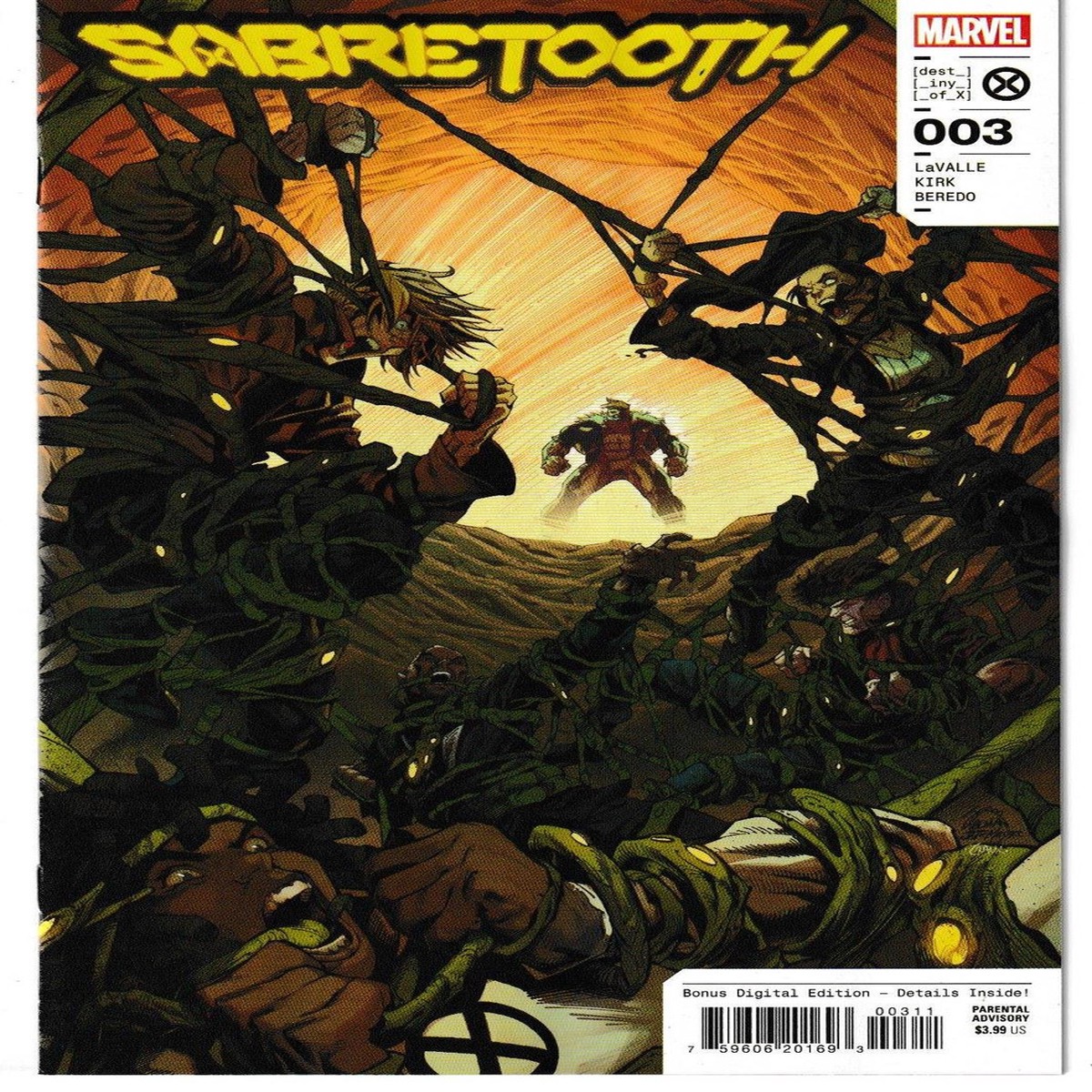 SABRETOOTH (2022) #3 (OF 5) (MARVEL 2022) "NEW UNREAD"