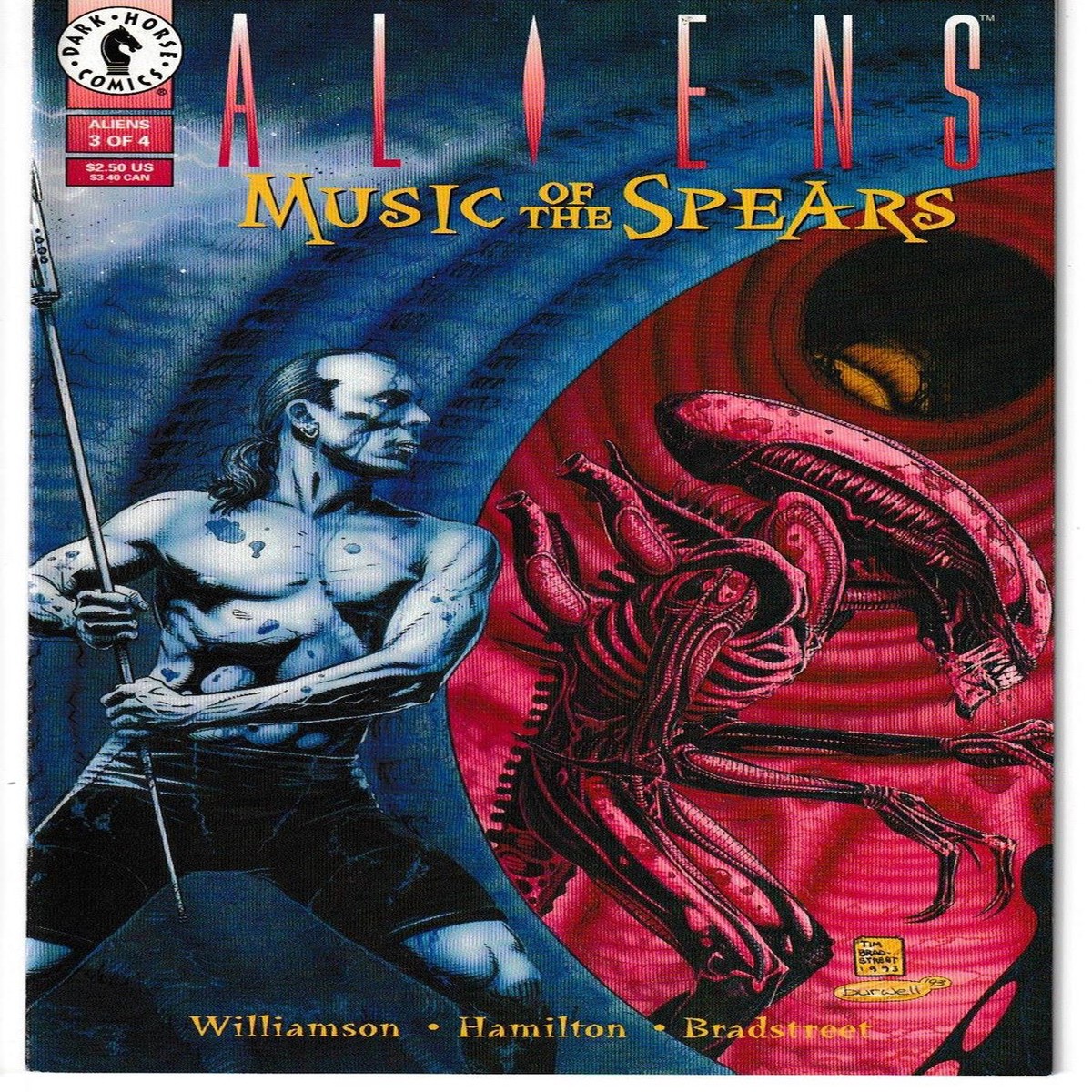 ALIENS MUSIC OF THE SPEARS #3 (DARK HORSE 1993)