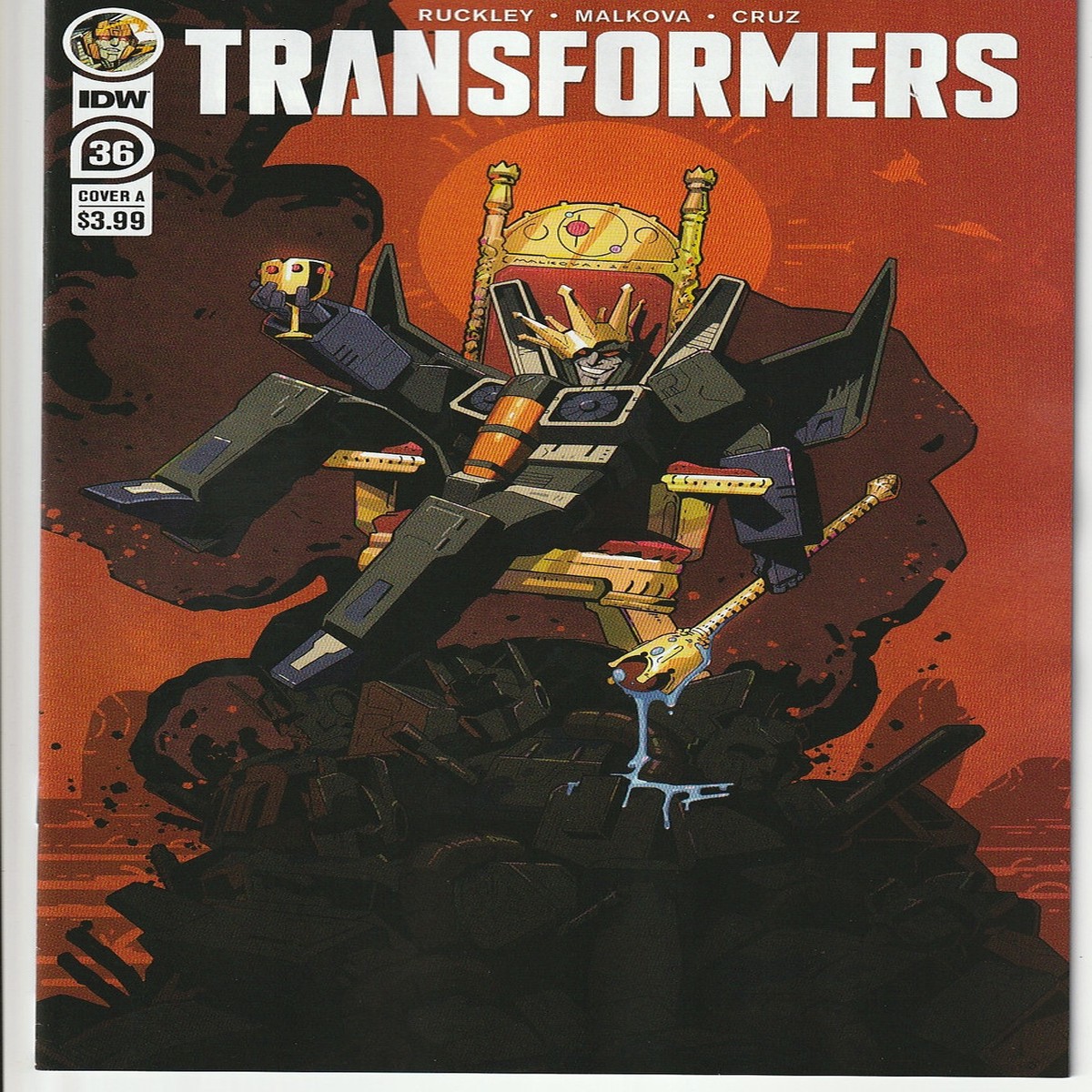 TRANSFORMERS #36 (IDW 2021) "NEW UNREAD"