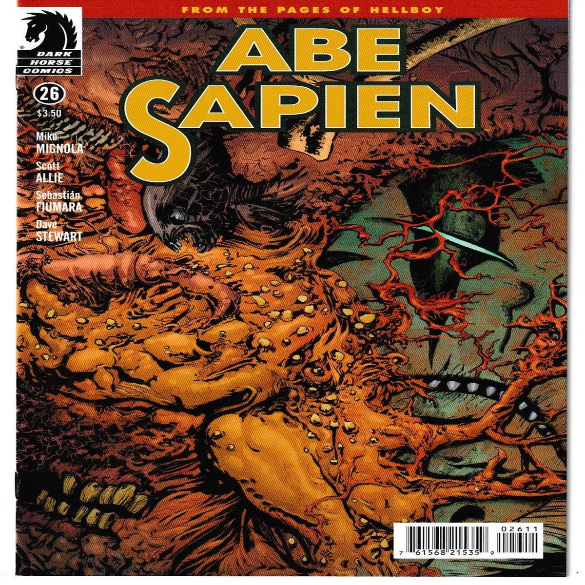 ABE SAPIEN #26 (DARK HORSE 2015)