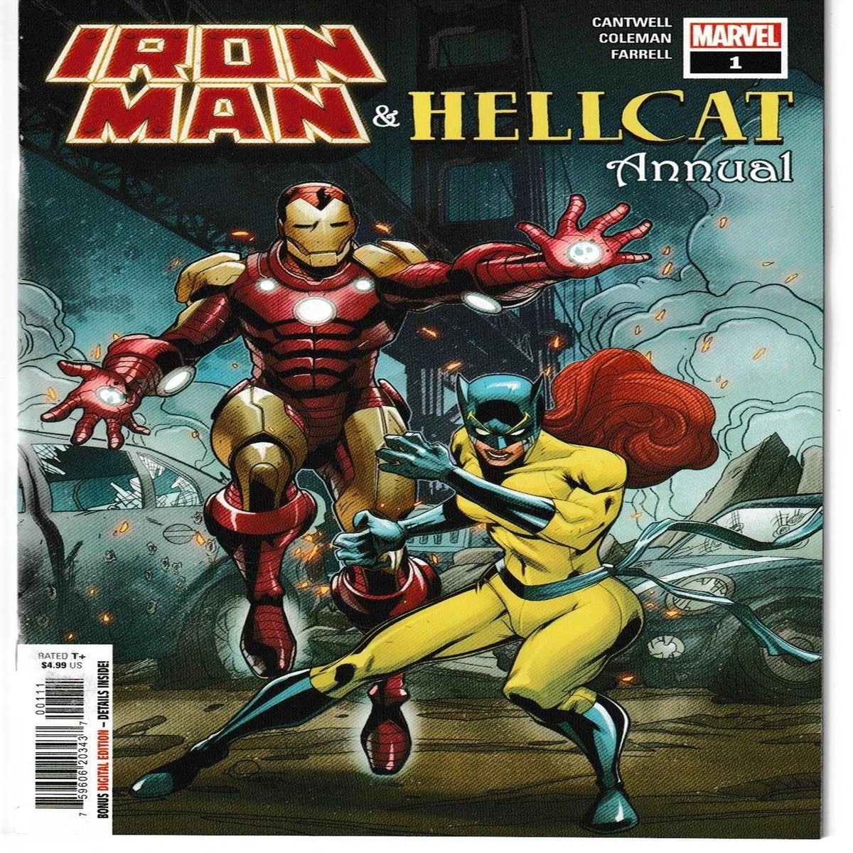 IRON MAN HELLCAT ANNUAL #1 (MARVEL 2022) "NEW UNREAD"