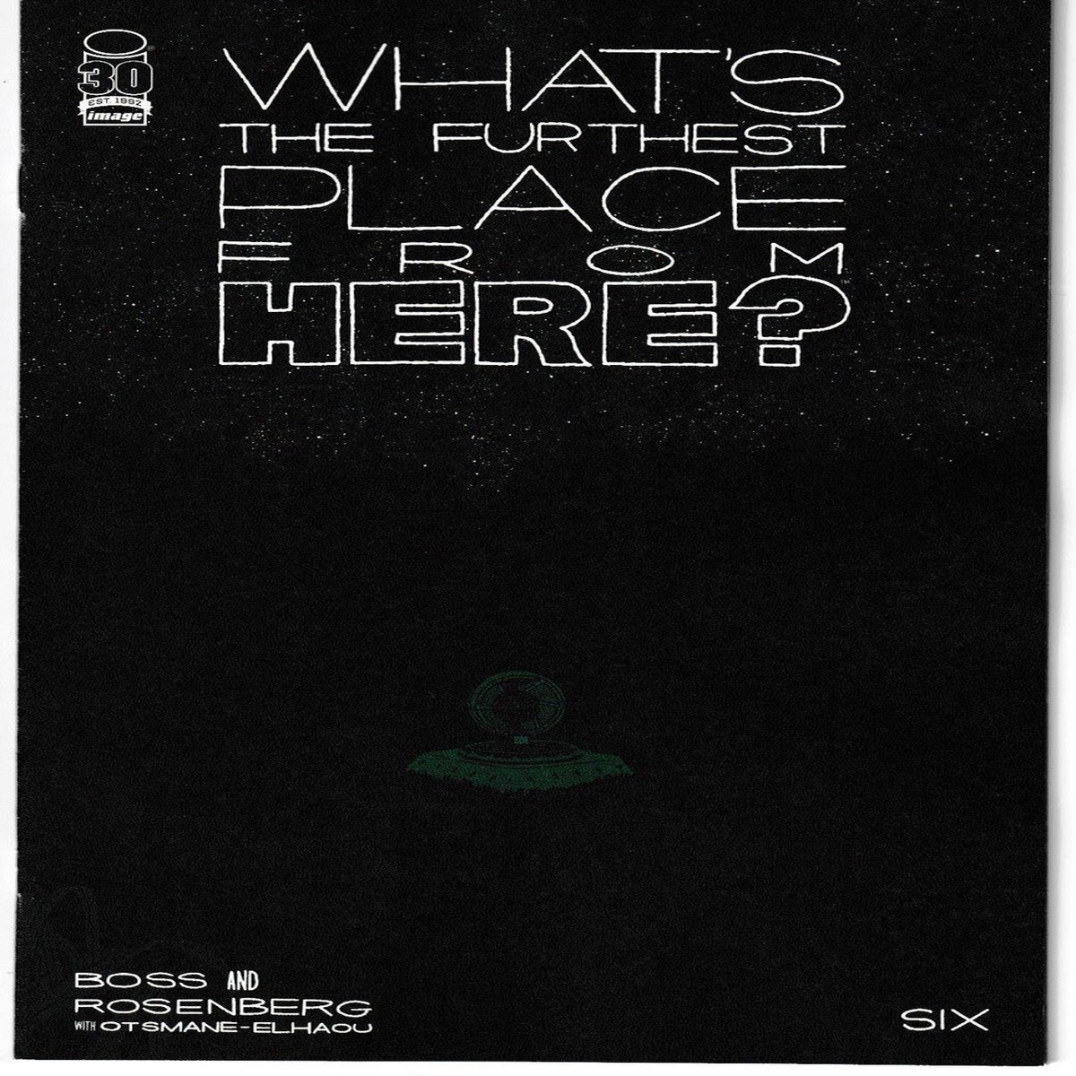 WHATS THE FURTHEST PLACE FROM HERE #06 (IMAGE 2022) "NEW UNREAD"