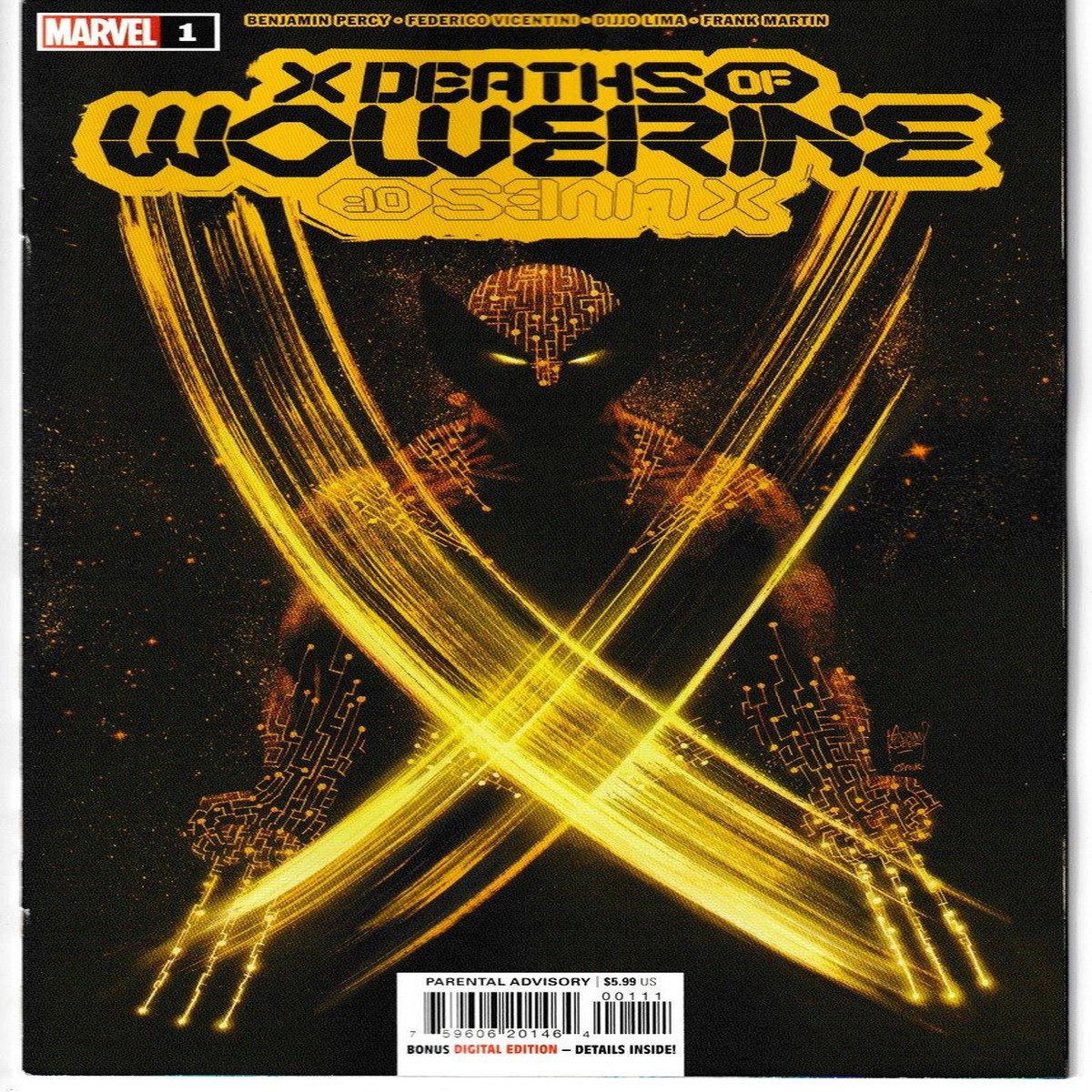 X DEATHS OF WOLVERINE #1 (OF 5) (MARVEL 2022) "NEW UNREAD"