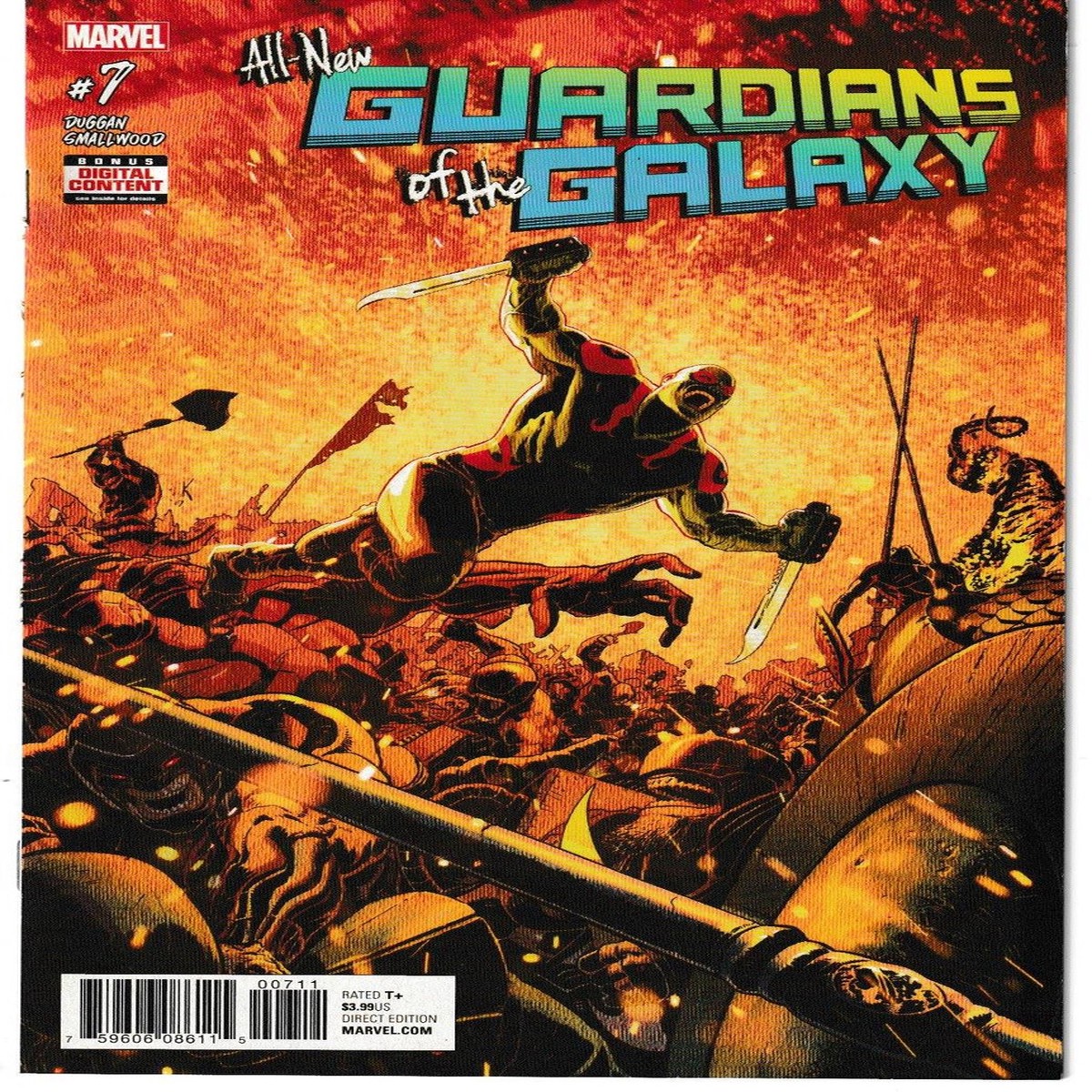 ALL NEW GUARDIANS OF GALAXY #07 (MARVEL 2017) "NEW UNREAD"