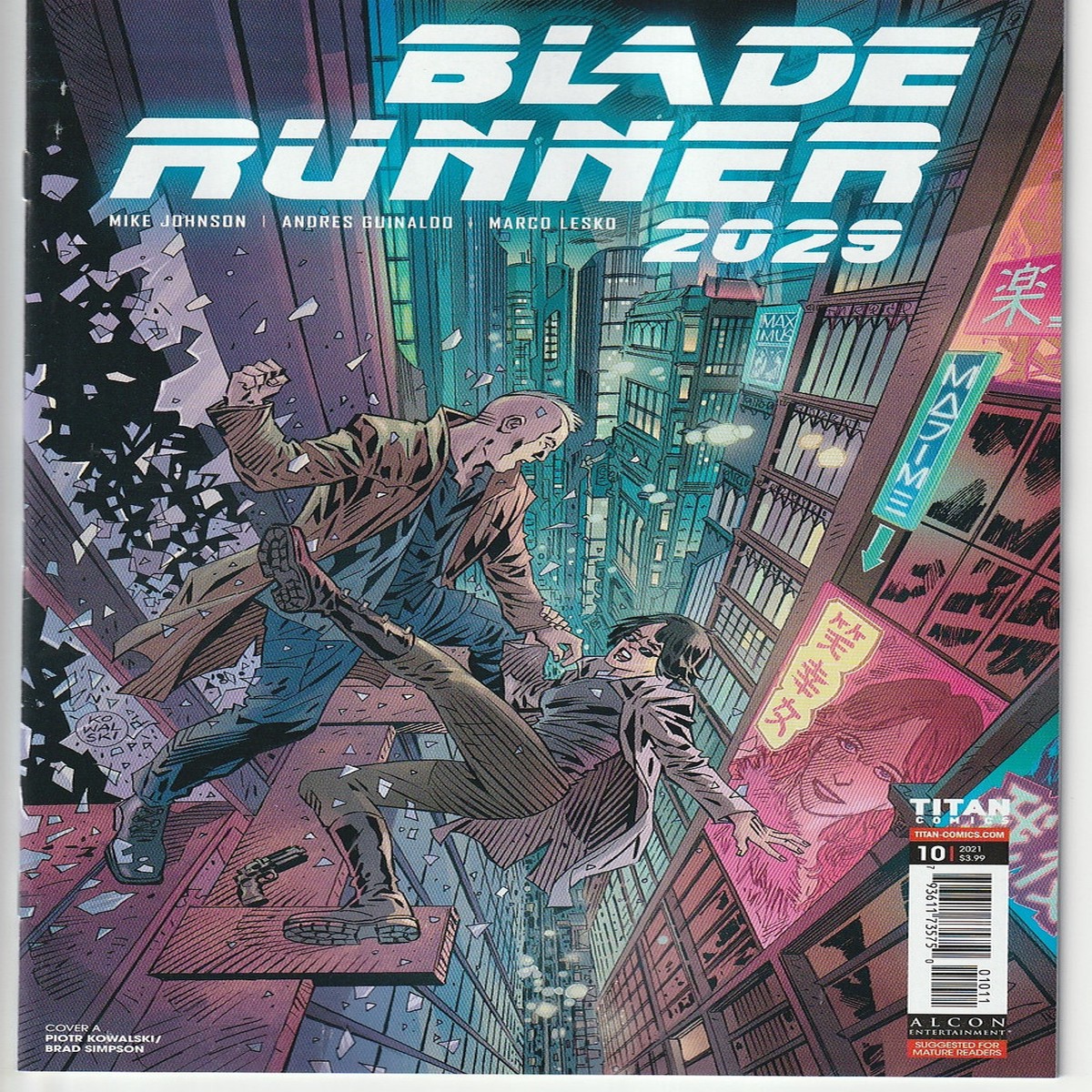 BLADE RUNNER 2029 #10 (TITAN 2021) "NEW UNREAD"