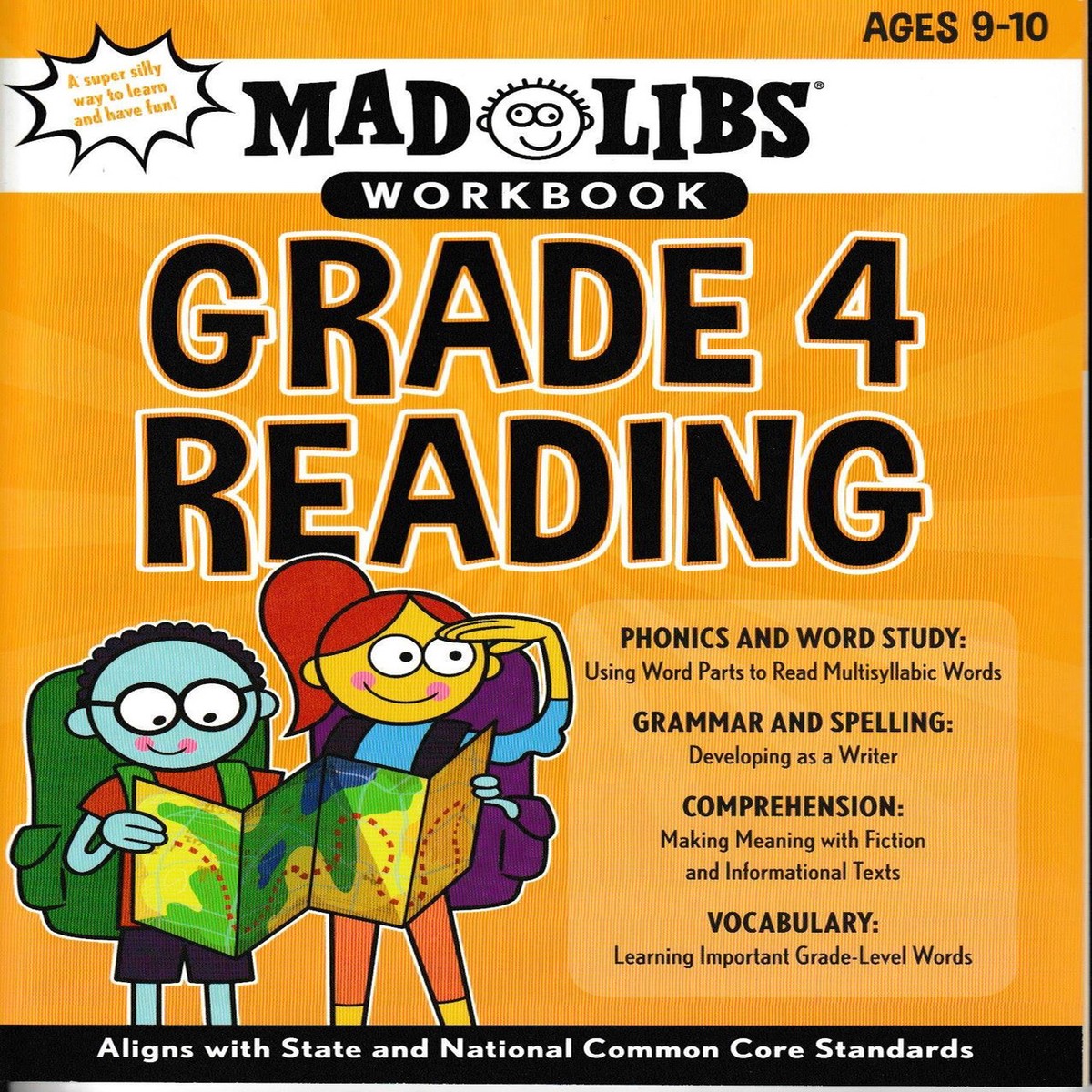 Mad Libs Workbook: Grade 4 Reading