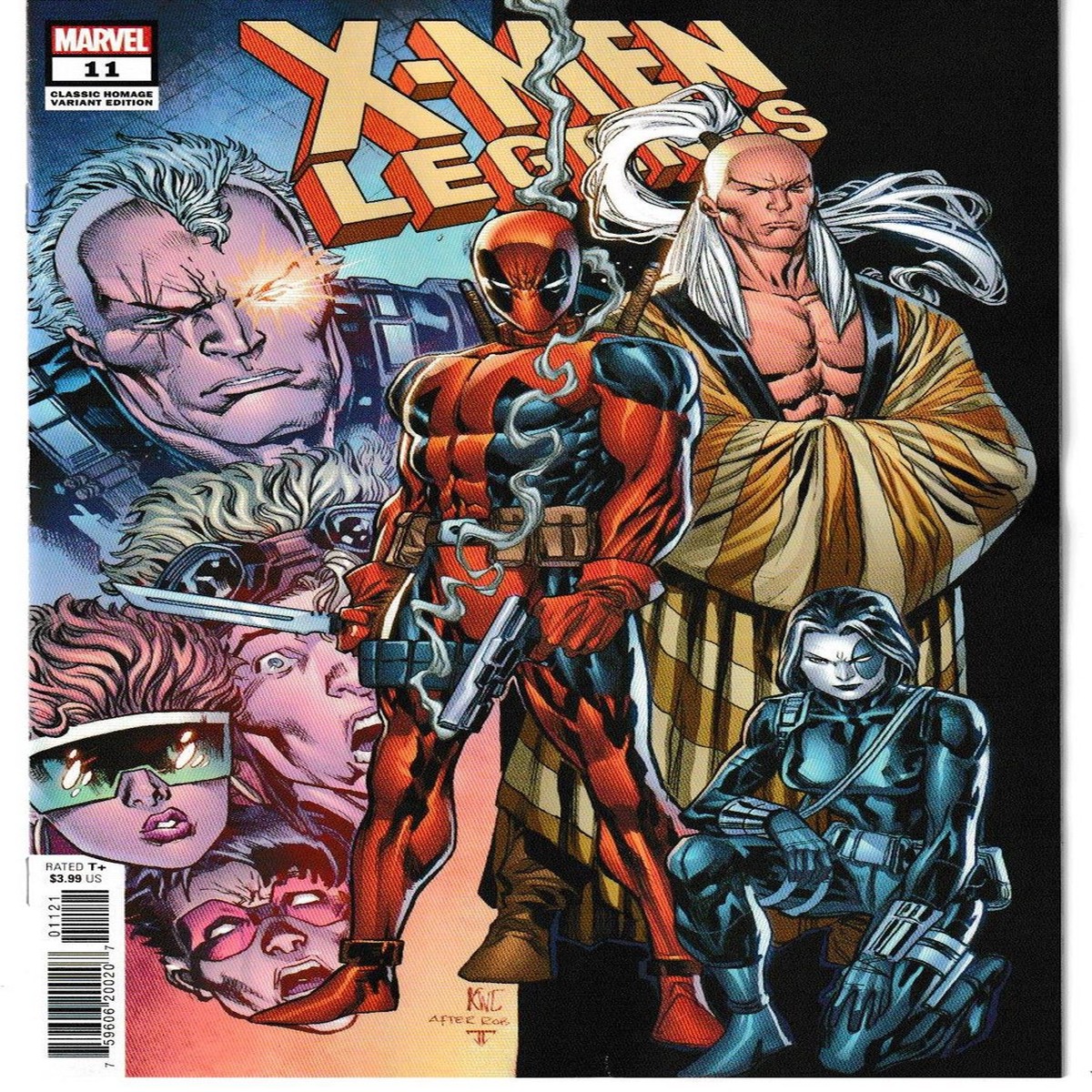 X-MEN LEGENDS #11 LASHLEY CLASSIC HOMAGE VAR (MARVEL 2022) "NEW UNREAD"