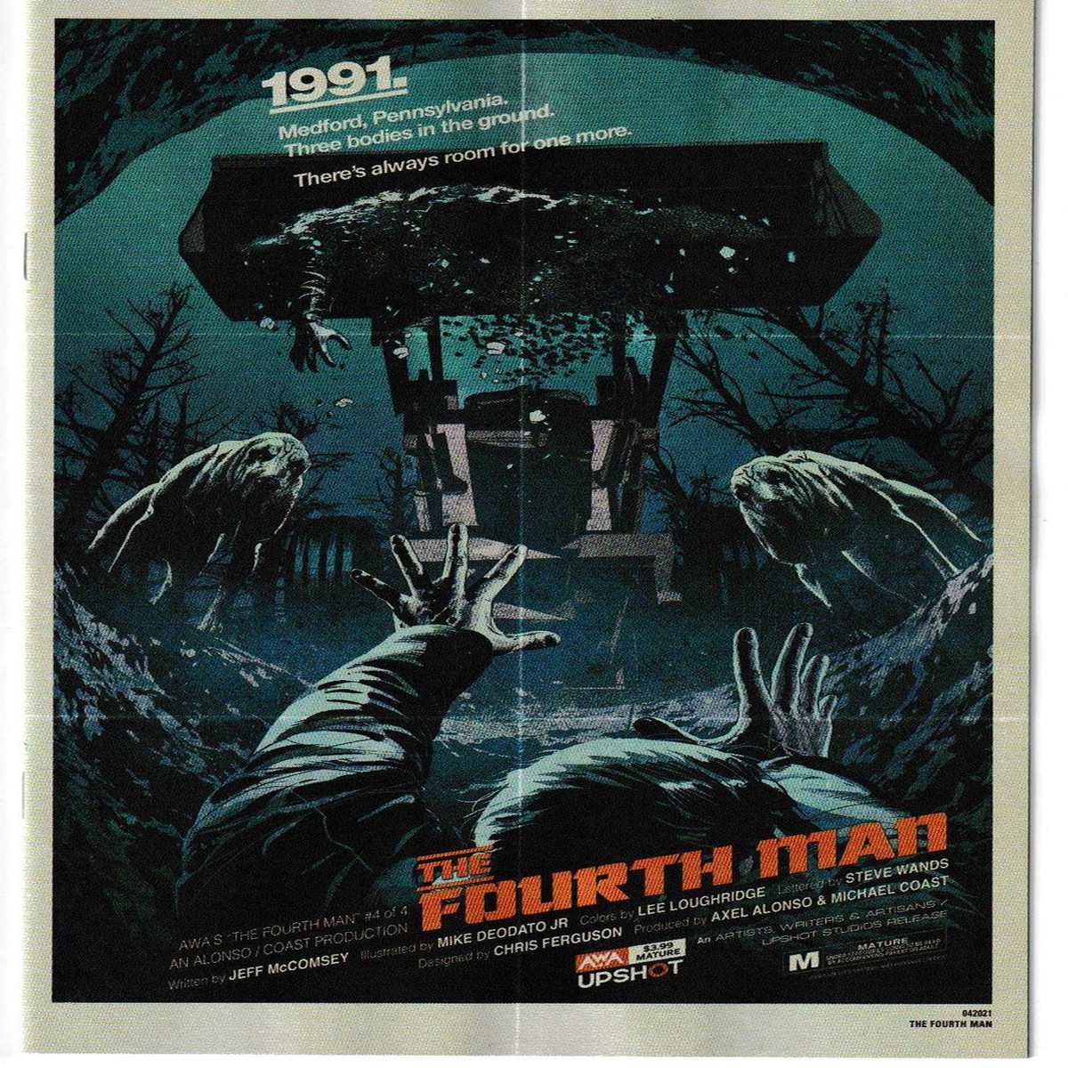 FOURTH MAN #4 (OF 4) (AWA 2022) "NEW UNREAD"