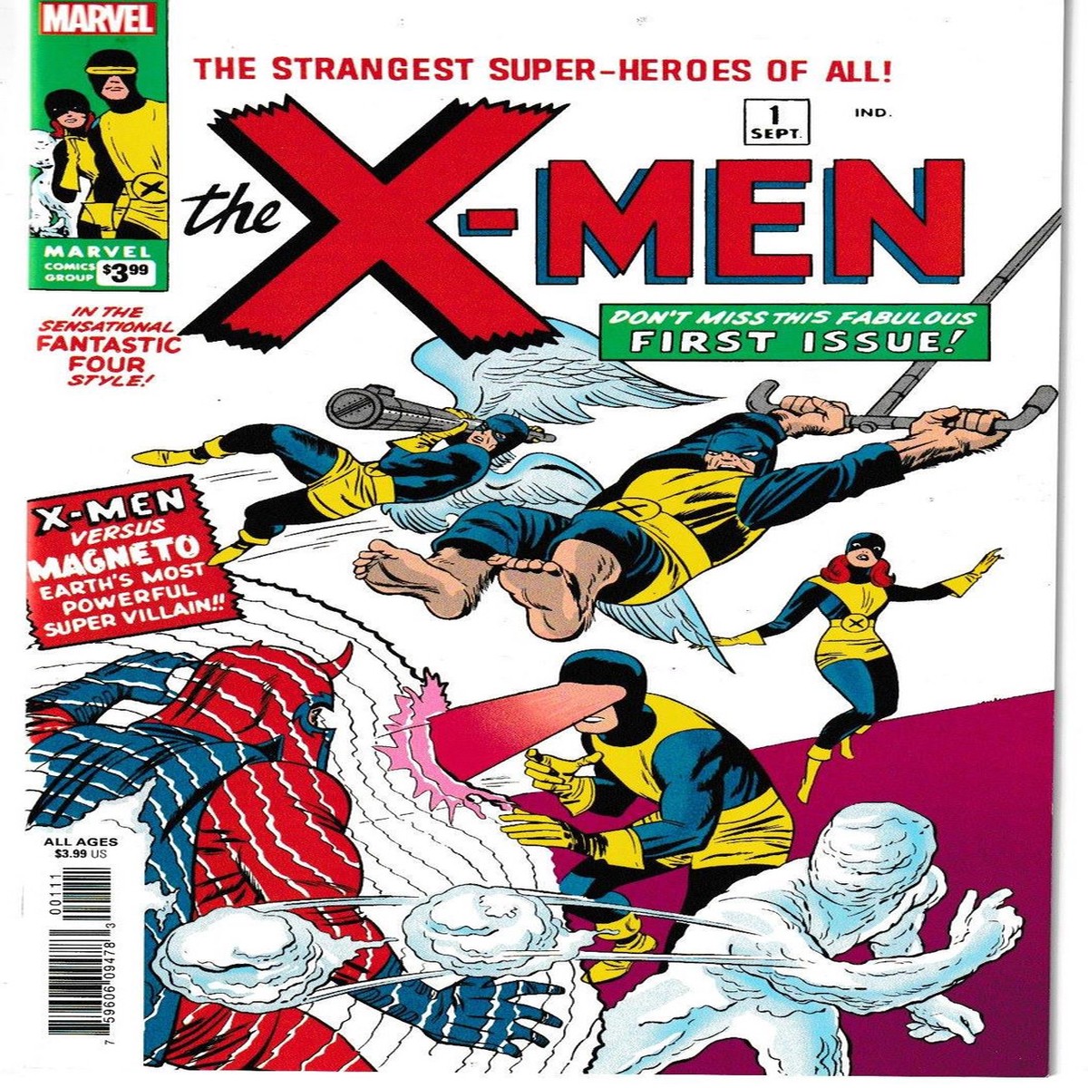 X-MEN/UNCANNY X-MEN #001 FACSIMILE EDITION (MARVEL 2019) C2 "NEW UNREAD"