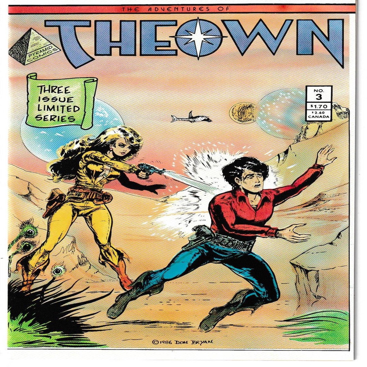 ADVENTURES OF THEOWN #3 (PYRAMID 1987)