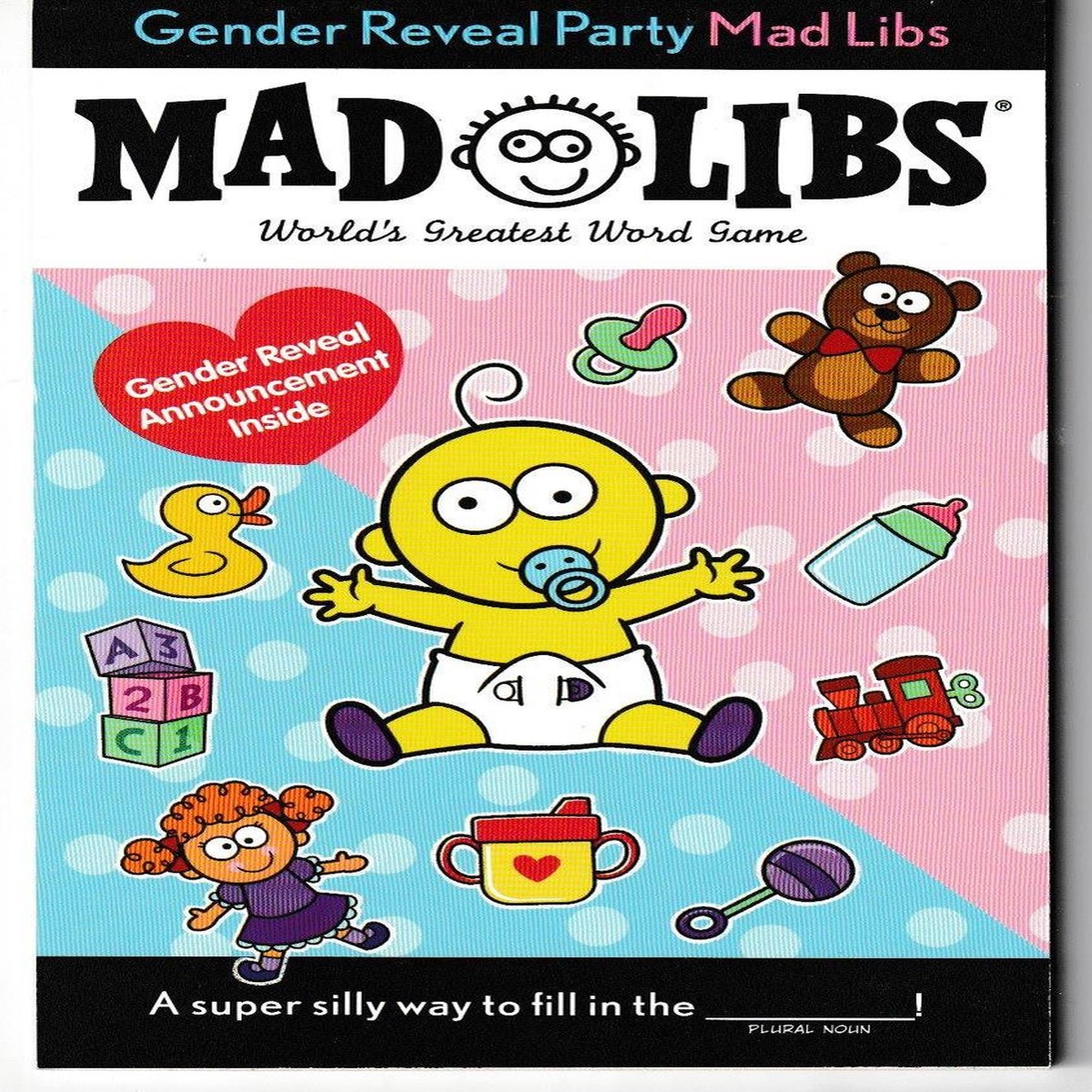 Gender Reveal Party Mad Libs