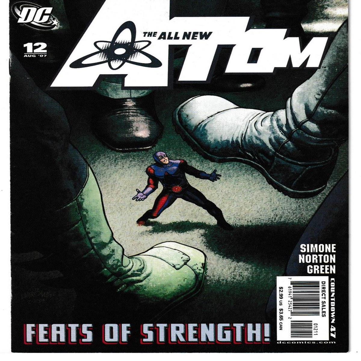 ALL NEW ATOM #12 (DC 2007)