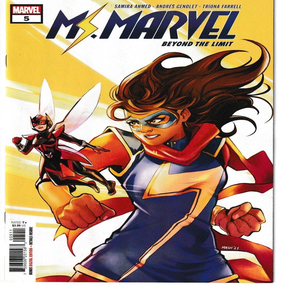 MS MARVEL BEYOND LIMIT #5 (OF 5) (MARVEL 2022) "NEW UNREAD"