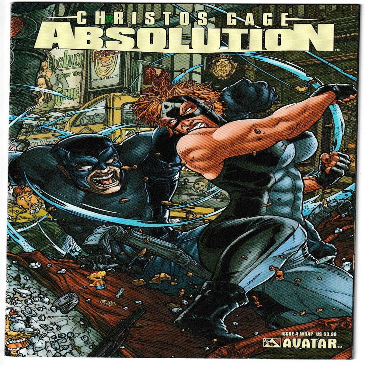 ABSOLUTION #4 (AVATAR PRESS 2009) CORNER DENT