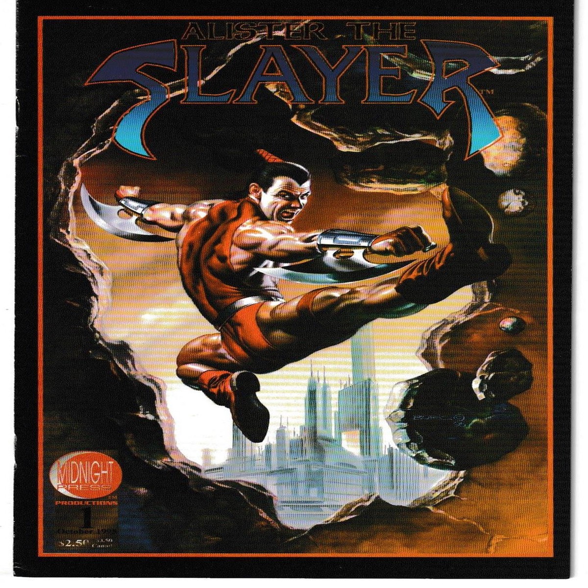 ALISTER THE SLAYER #1 (MIDNIGHT PRESS 1995)