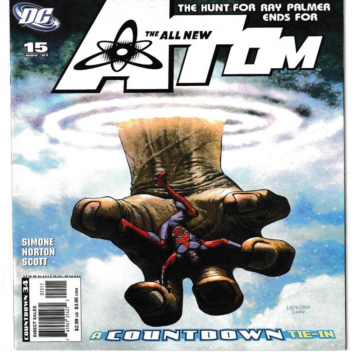 ALL NEW ATOM #15 (DC 2007)