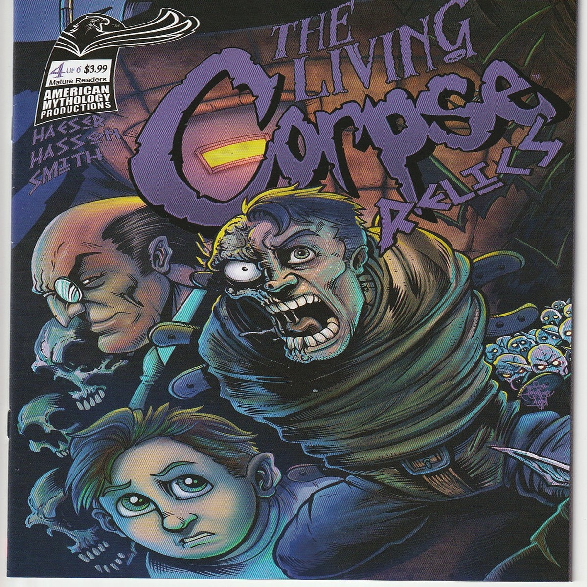 LIVING CORPSE RELICS #4 ENCORE ED (AMERICAN MYTHOLOGY PRODUCTIONS 2021) "NEW UNREAD"