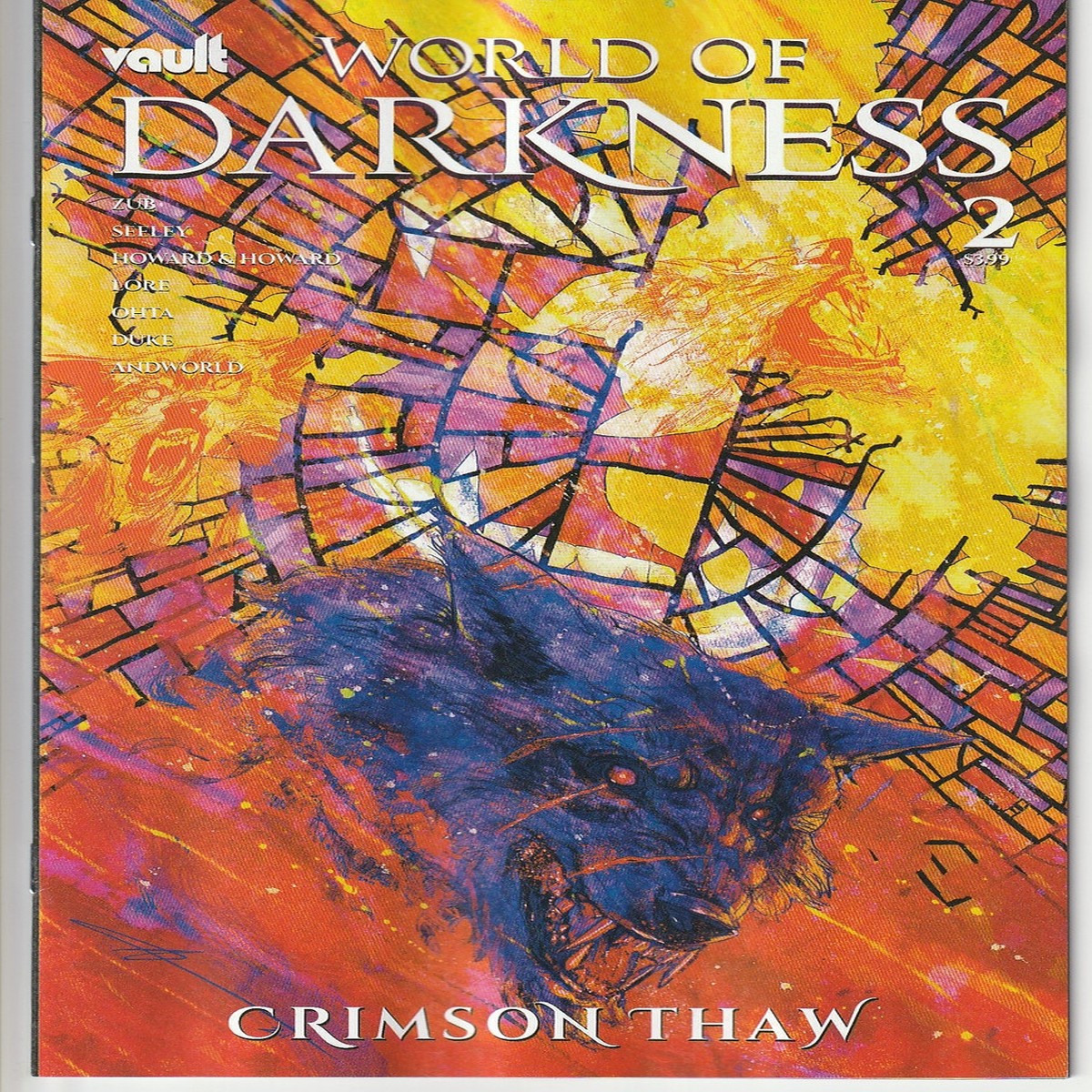 WORLD OF DARKNESS CRIMSON THAW #2 (VAULT 2021) "NEW UNREAD"