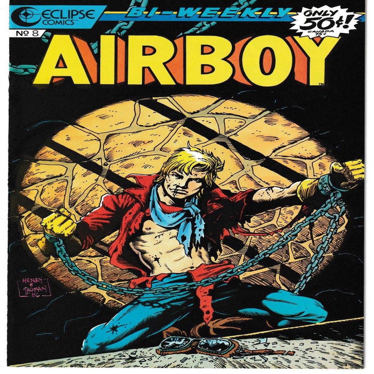 AIRBOY #08 (ECLIPSE 1986)