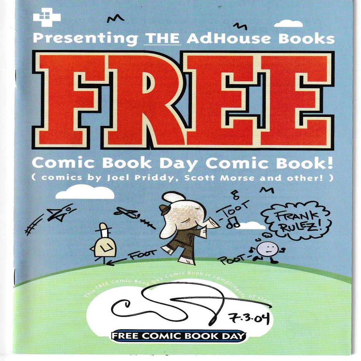 ADHOUSE BOOKS FREE COMIC BOOK DAY BOOK (ADHOUSE BOOKS 2004)