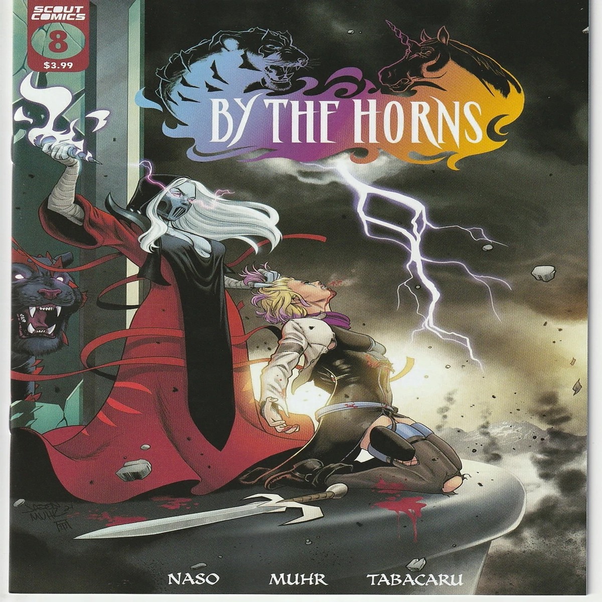 BY THE HORNS #8 (SCOUT 2021) "NEW UNREAD"