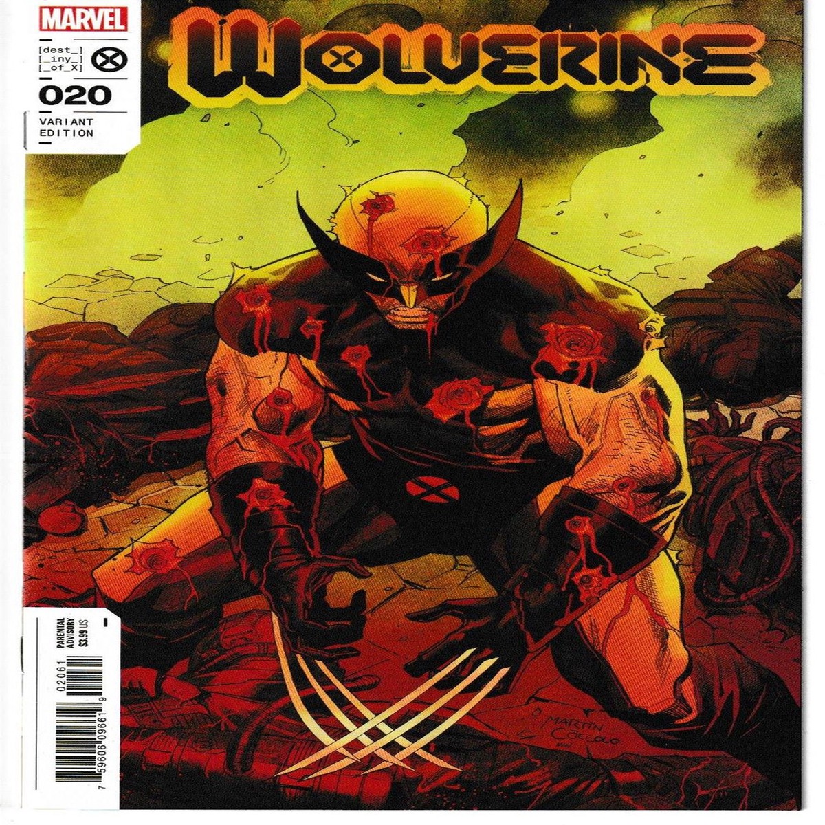 WOLVERINE (2020) #20 COCCOLO VAR (MARVEL 2022) "NEW UNREAD"