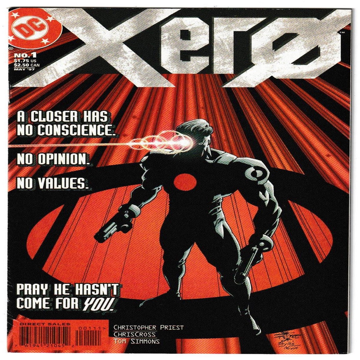 XERO #1, 2 & 3 (DC 1986) READER SET