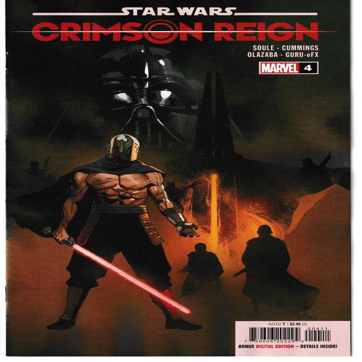STAR WARS CRIMSON REIGN #4 (OF 5) (MARVEL 2022) "NEW UNREAD"