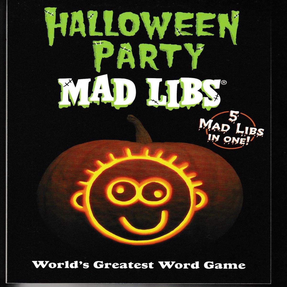 Halloween Party Mad Libs