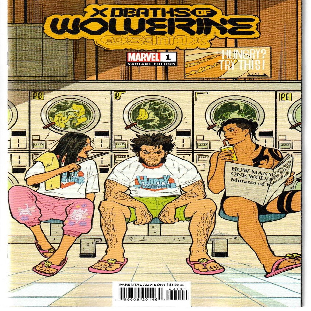 X DEATHS OF WOLVERINE #1 (OF 5) YAGAWA ANIME STYLE VAR (MARVEL 2022) "NEW UNREAD"