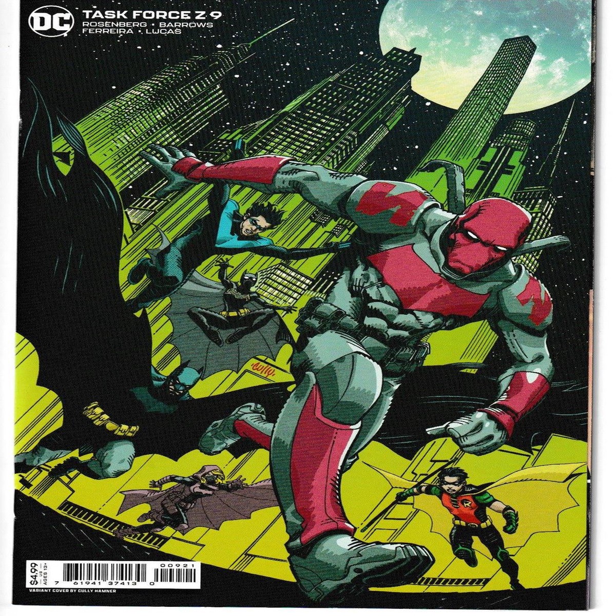 TASK FORCE Z #09 (OF 12) CVR B (DC 2022) "NEW UNREAD"