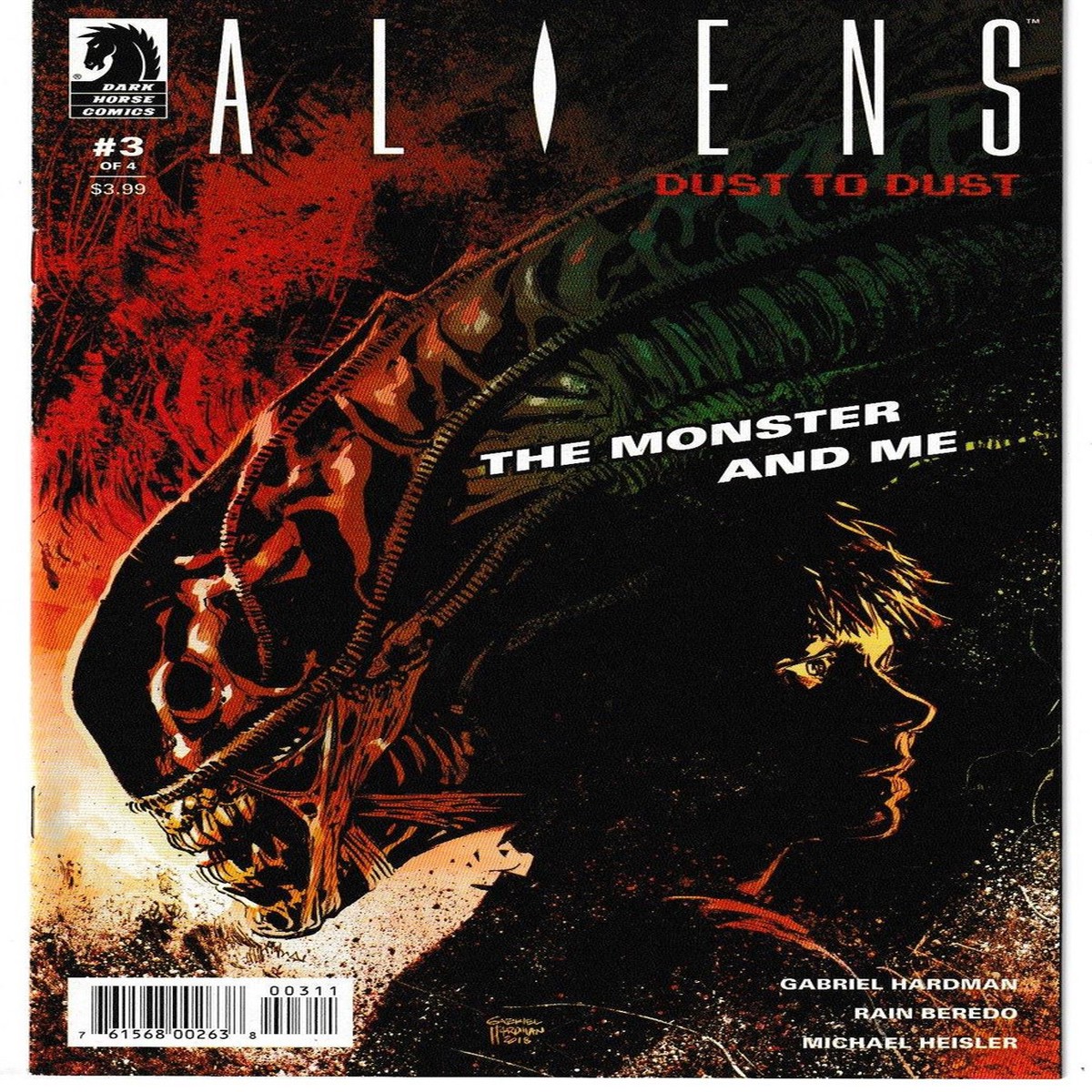 ALIENS DUST TO DUST #3 (OF 4) (DARK HORSE 2018) "NEW UNREAD"