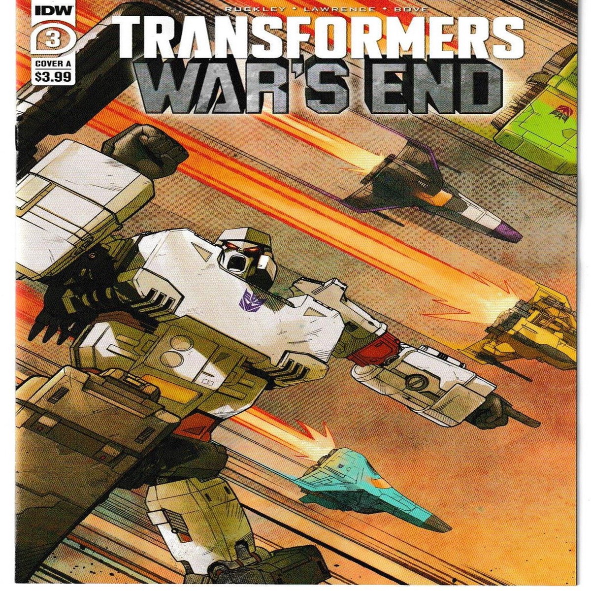TRANSFORMERS WARS END #3 (OF 4) (IDW 2022) "NEW UNREAD"