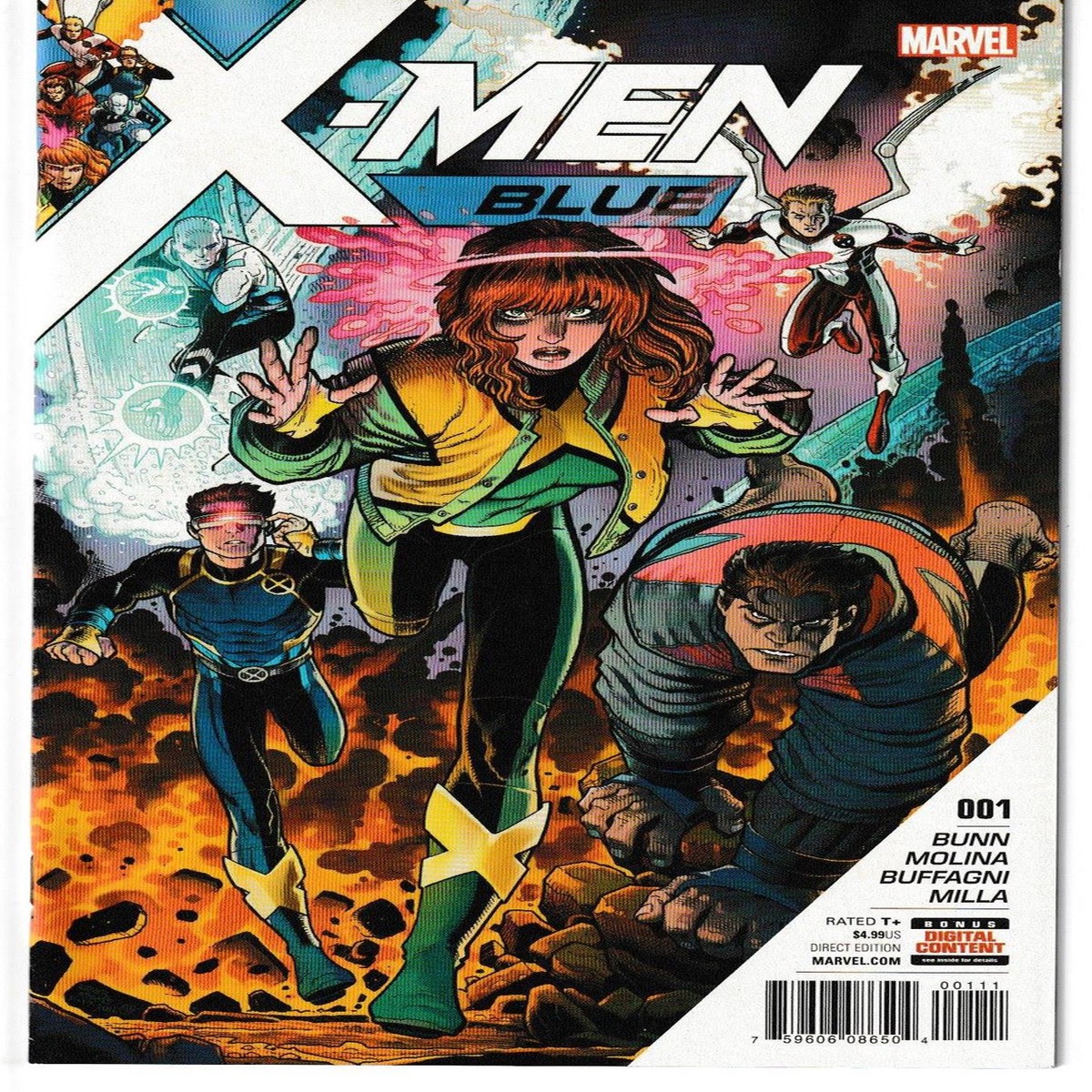 X-MEN BLUE #01 (MARVEL 2017) "NEW UNREAD"