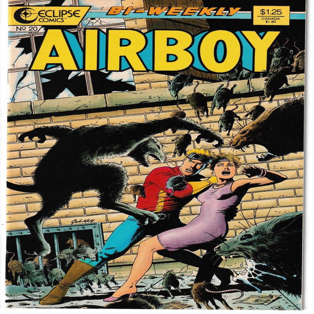 AIRBOY #20 (ECLIPSE 1987)