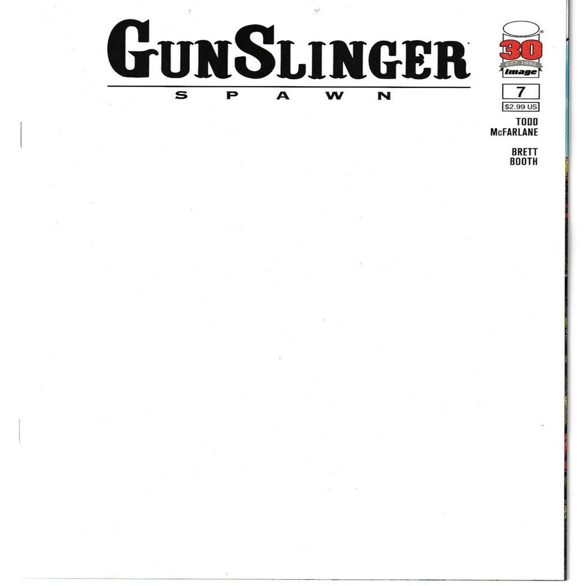 GUNSLINGER SPAWN #07 CVR B (IMAGE 2022) “NEW UNREAD”