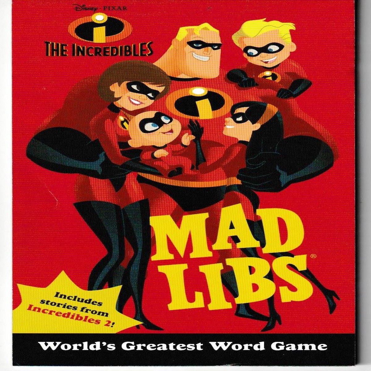 The Incredibles Mad Libs