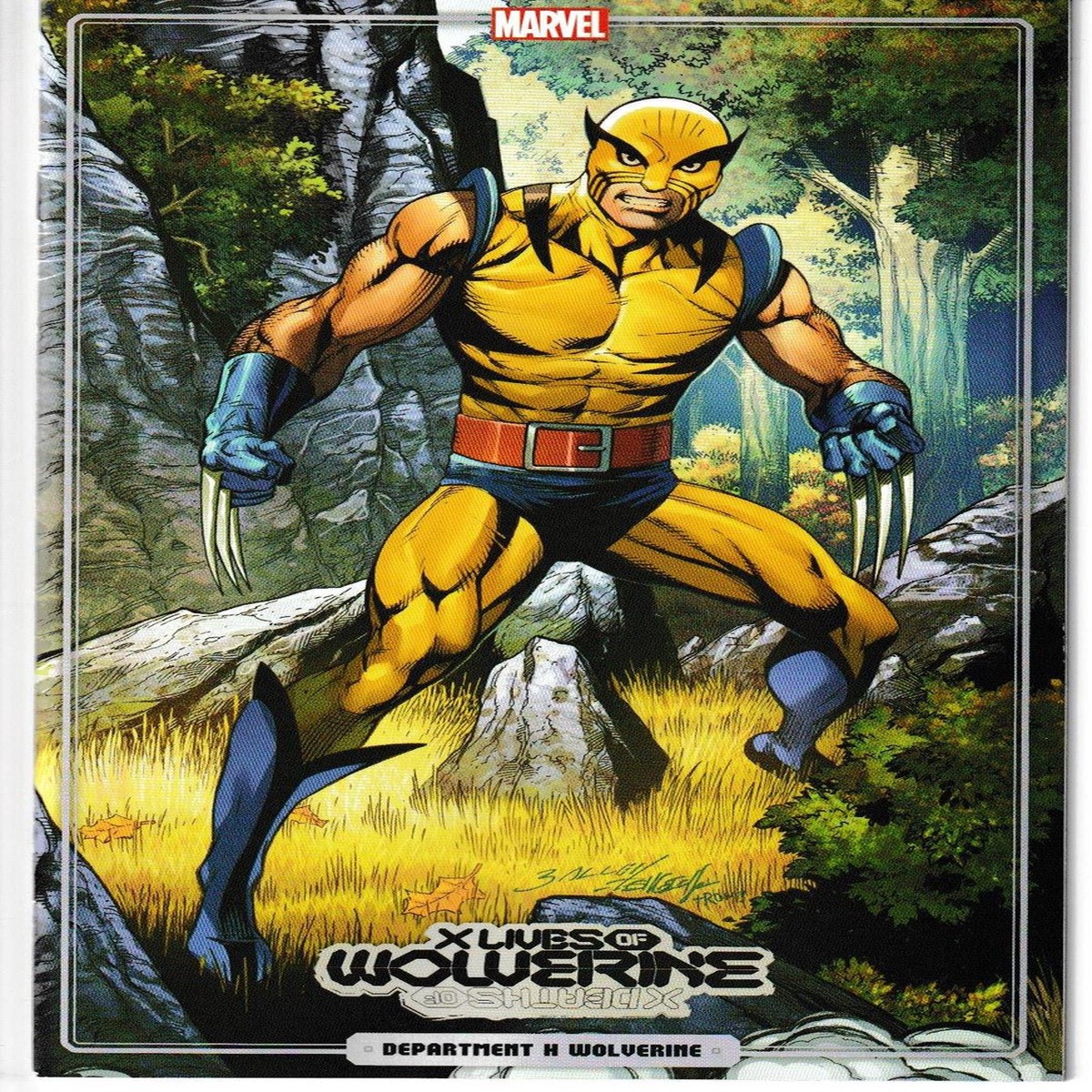 X LIVES OF WOLVERINE #1 BAGLEY VAR (MARVEL 2022) C2 "NEW UNREAD"
