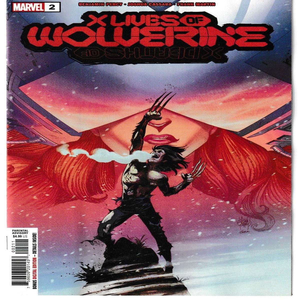 X LIVES OF WOLVERINE #2 (MARVEL 2022) "NEW UNREAD"